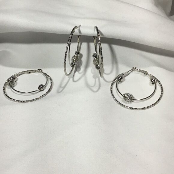 Dual Strung Fashion Hoops (UC3) - Picture 1 of 6
